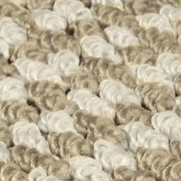 Farmhouse Faux Sisal Brown High Low Loop Indoor Area Rug, 5' x 7' - Image 2